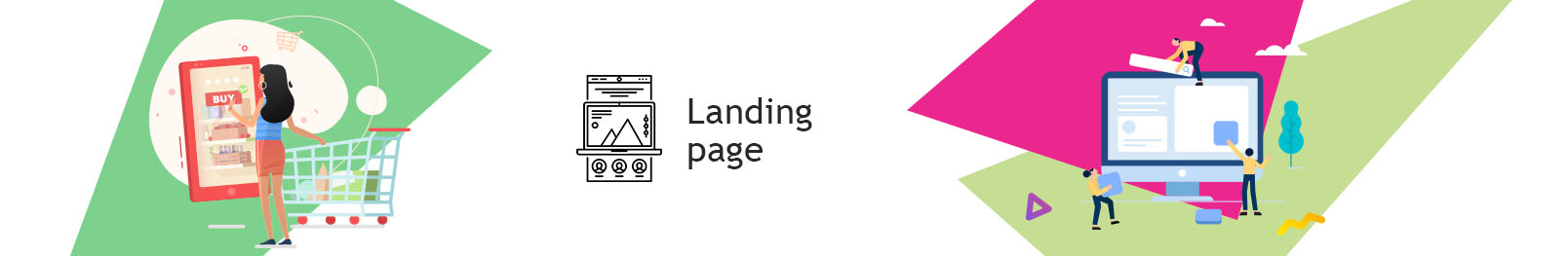 Landingpage. Замовити створення Landingpage для інтернет магазину 